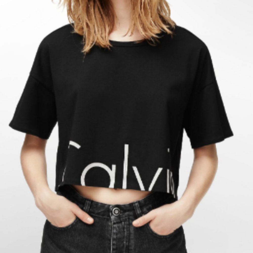 Calvin Klein Graphic Crop